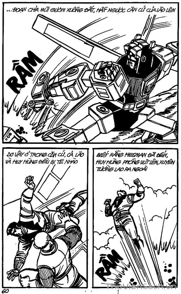 Truyện Tranh Dũng Sĩ Hesman trang 4