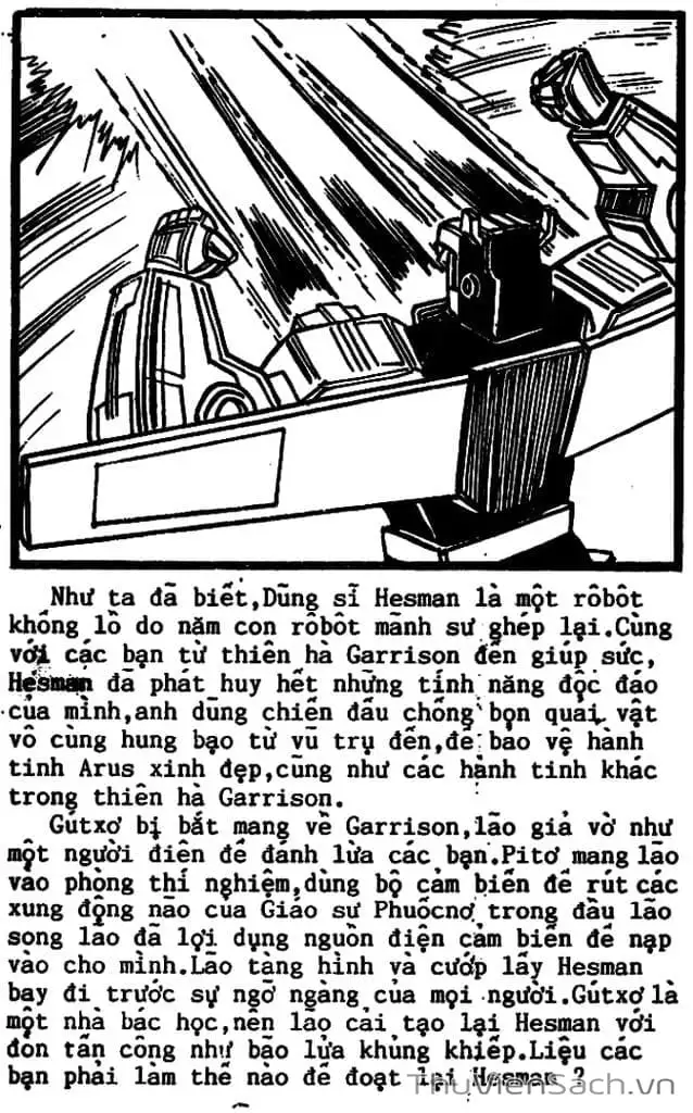 Truyện Tranh Dũng Sĩ Hesman trang 4