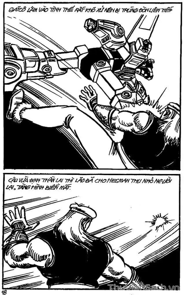 Truyện Tranh Dũng Sĩ Hesman trang 4