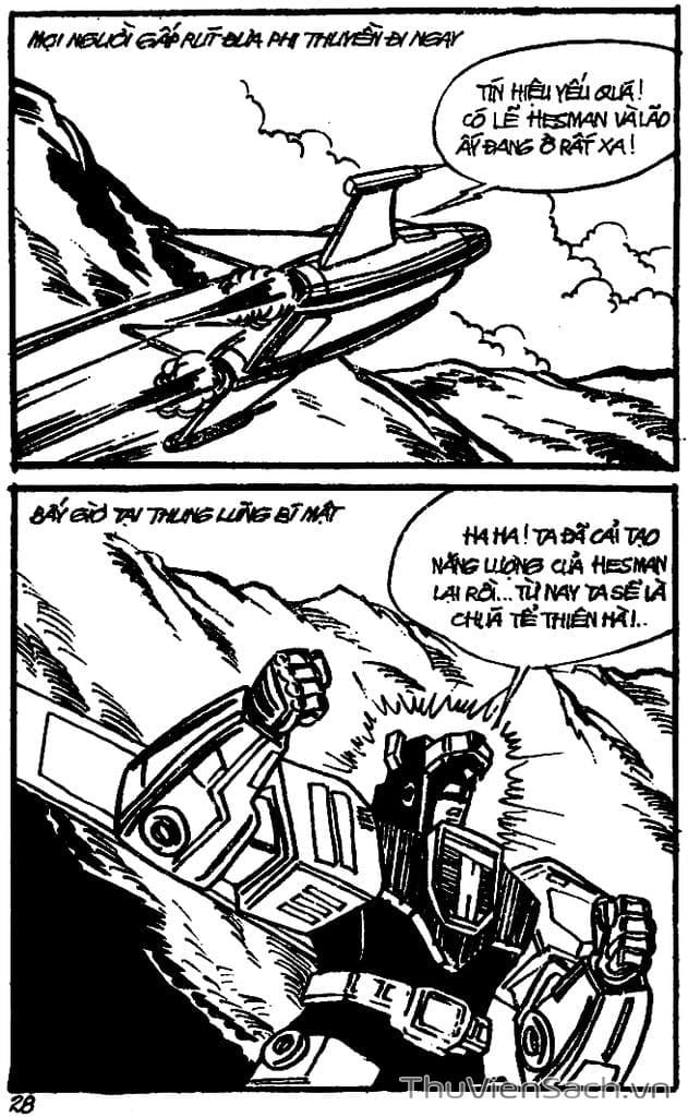 Truyện Tranh Dũng Sĩ Hesman trang 4