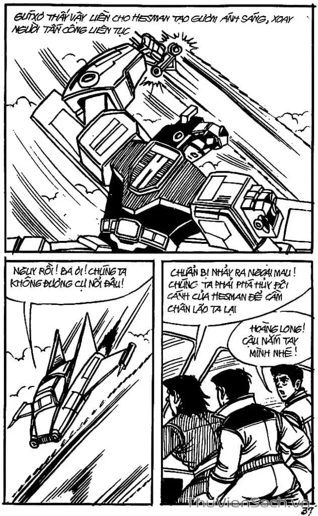 Truyện Tranh Dũng Sĩ Hesman trang 4