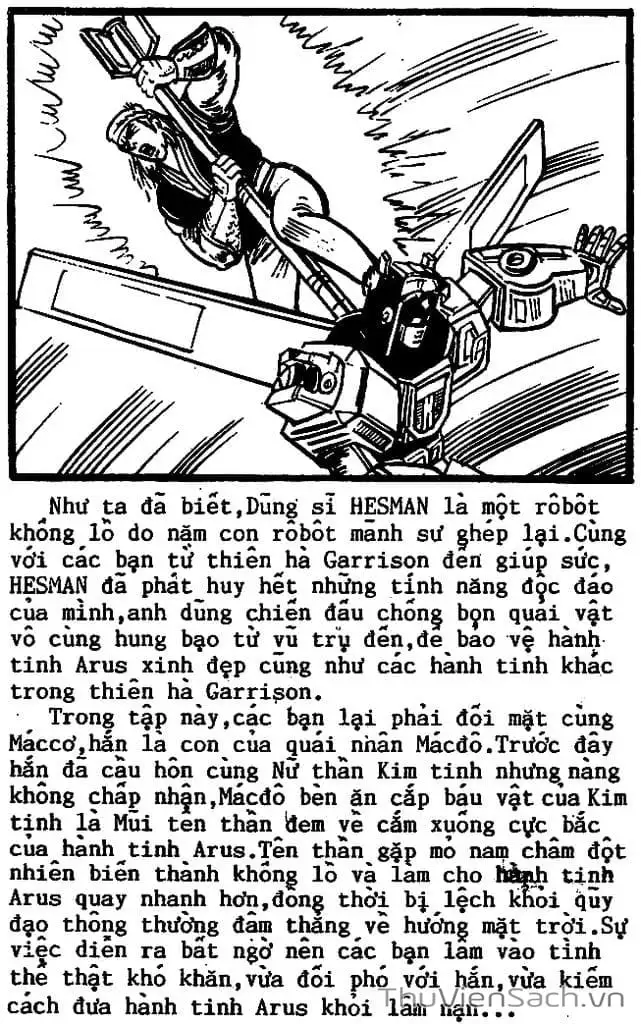 Truyện Tranh Dũng Sĩ Hesman trang 4