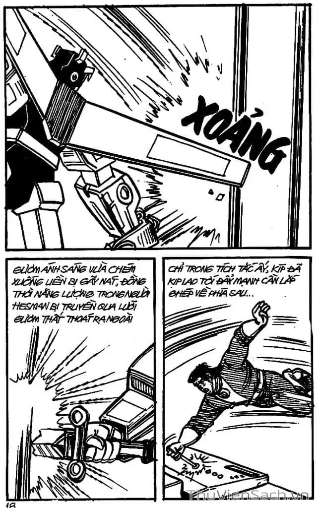 Truyện Tranh Dũng Sĩ Hesman trang 4