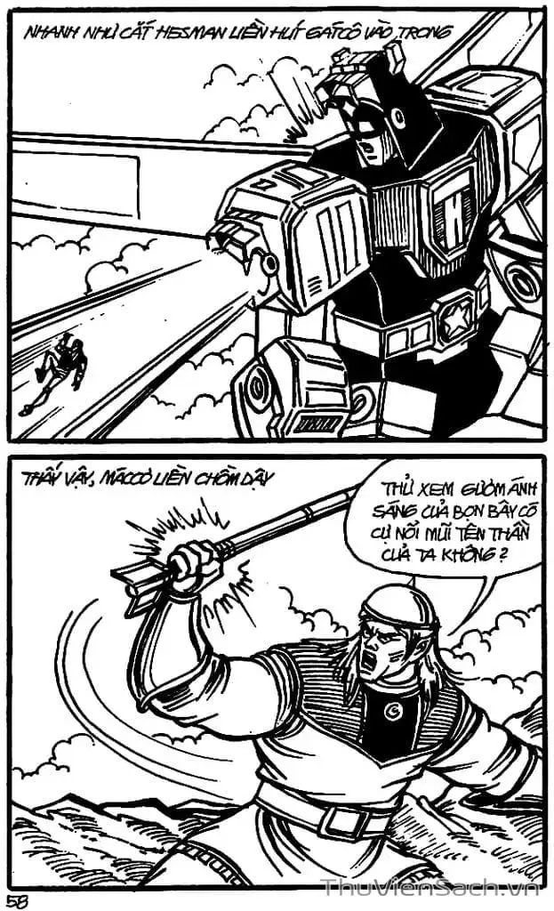 Truyện Tranh Dũng Sĩ Hesman trang 4