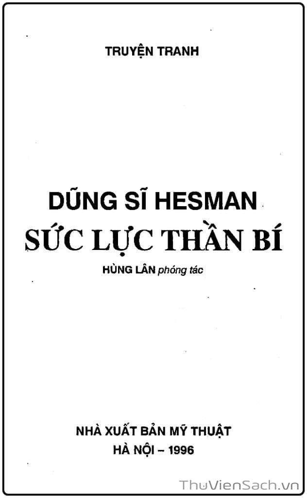 Truyện Tranh Dũng Sĩ Hesman trang 9533