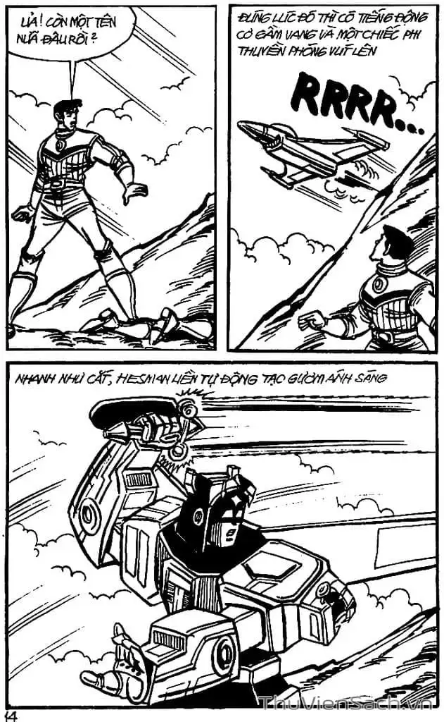Truyện Tranh Dũng Sĩ Hesman trang 4