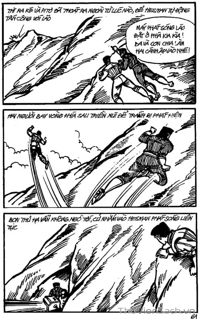 Truyện Tranh Dũng Sĩ Hesman trang 4