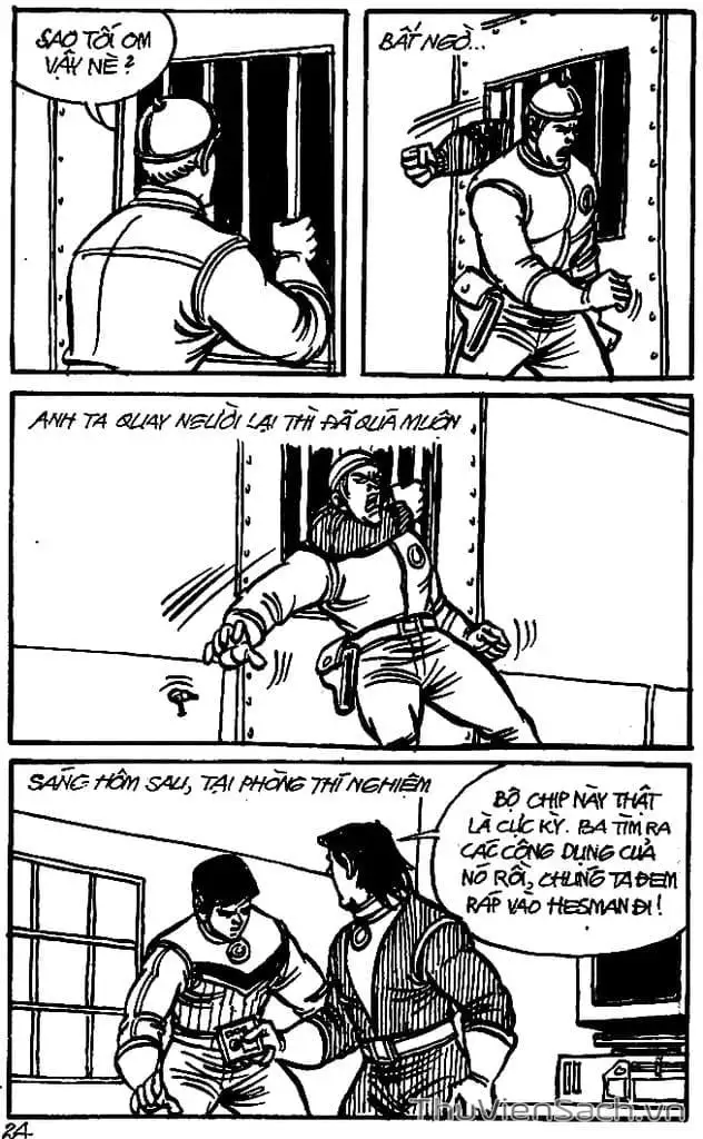 Truyện Tranh Dũng Sĩ Hesman trang 4