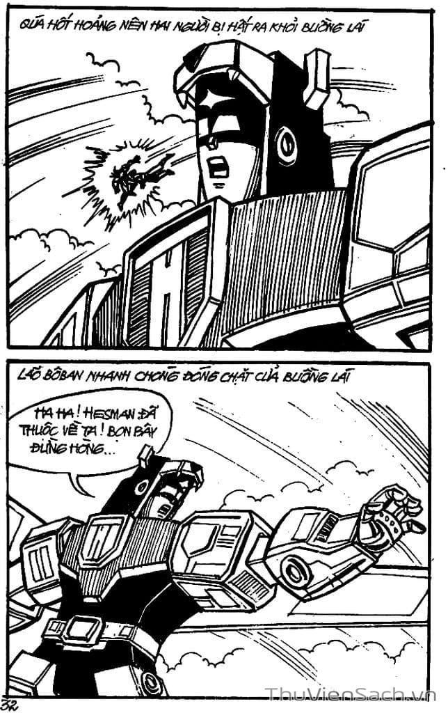Truyện Tranh Dũng Sĩ Hesman trang 4
