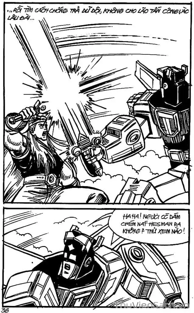 Truyện Tranh Dũng Sĩ Hesman trang 4