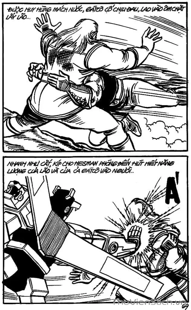 Truyện Tranh Dũng Sĩ Hesman trang 4