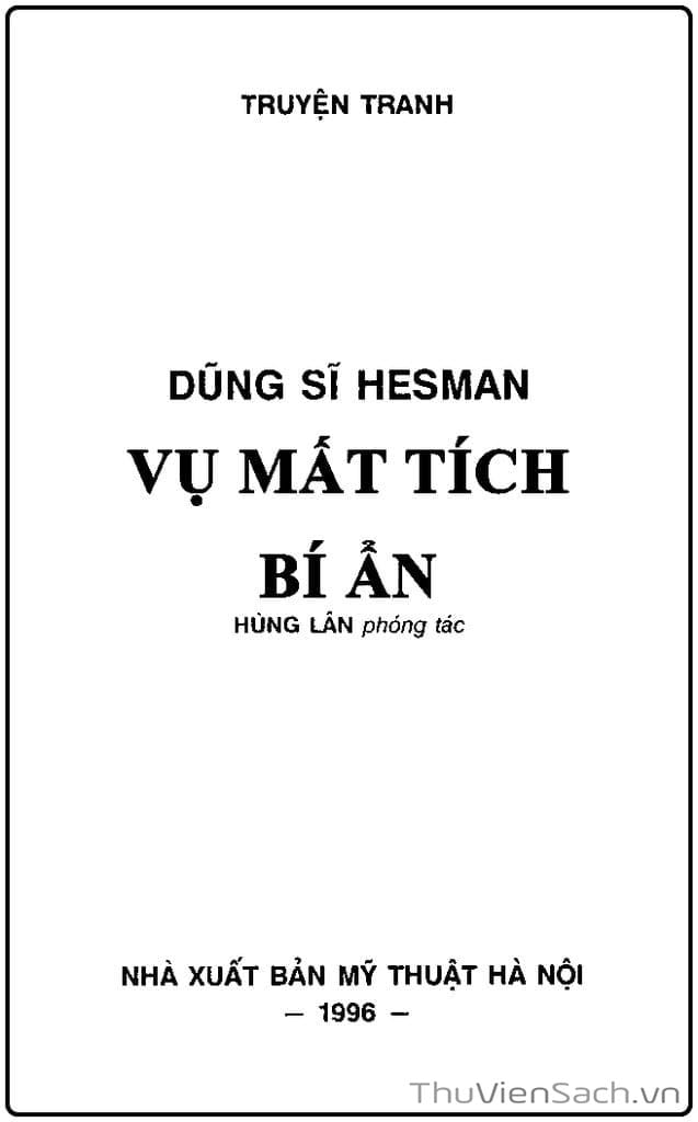 Truyện Tranh Dũng Sĩ Hesman trang 9740