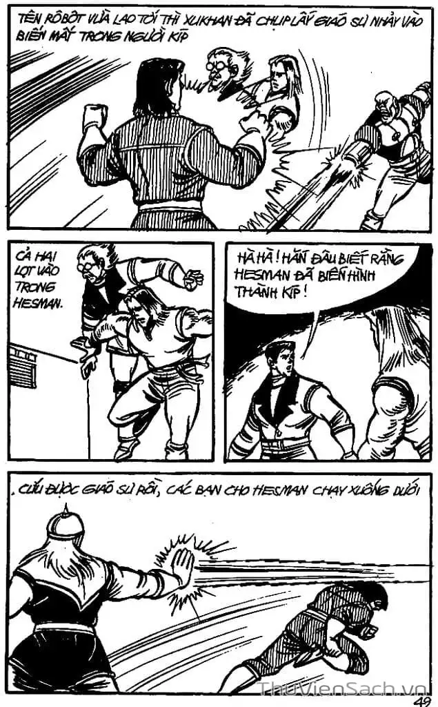 Truyện Tranh Dũng Sĩ Hesman trang 4