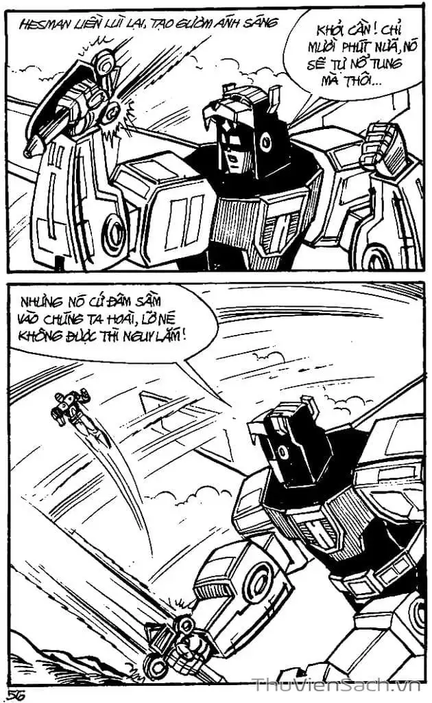 Truyện Tranh Dũng Sĩ Hesman trang 4