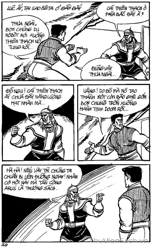 Truyện Tranh Dũng Sĩ Hesman trang 4
