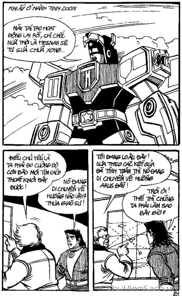 Truyện Tranh Dũng Sĩ Hesman trang 4
