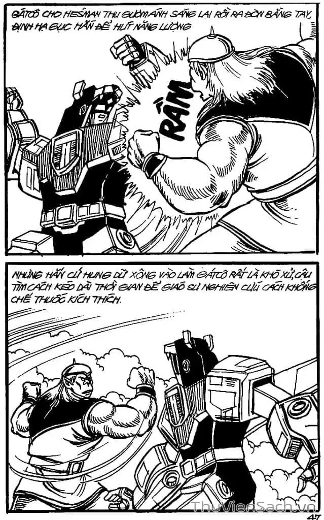 Truyện Tranh Dũng Sĩ Hesman trang 4