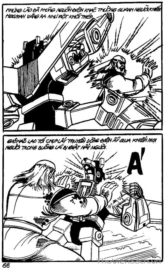 Truyện Tranh Dũng Sĩ Hesman trang 4