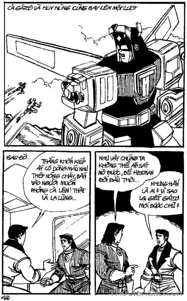 Truyện Tranh Dũng Sĩ Hesman trang 4