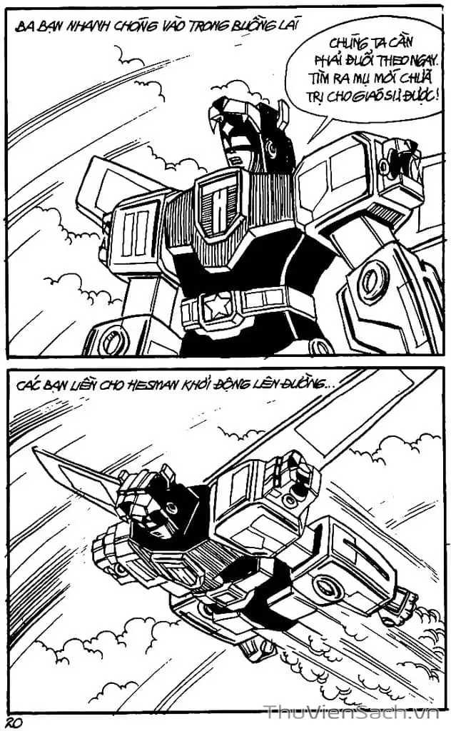 Truyện Tranh Dũng Sĩ Hesman trang 4