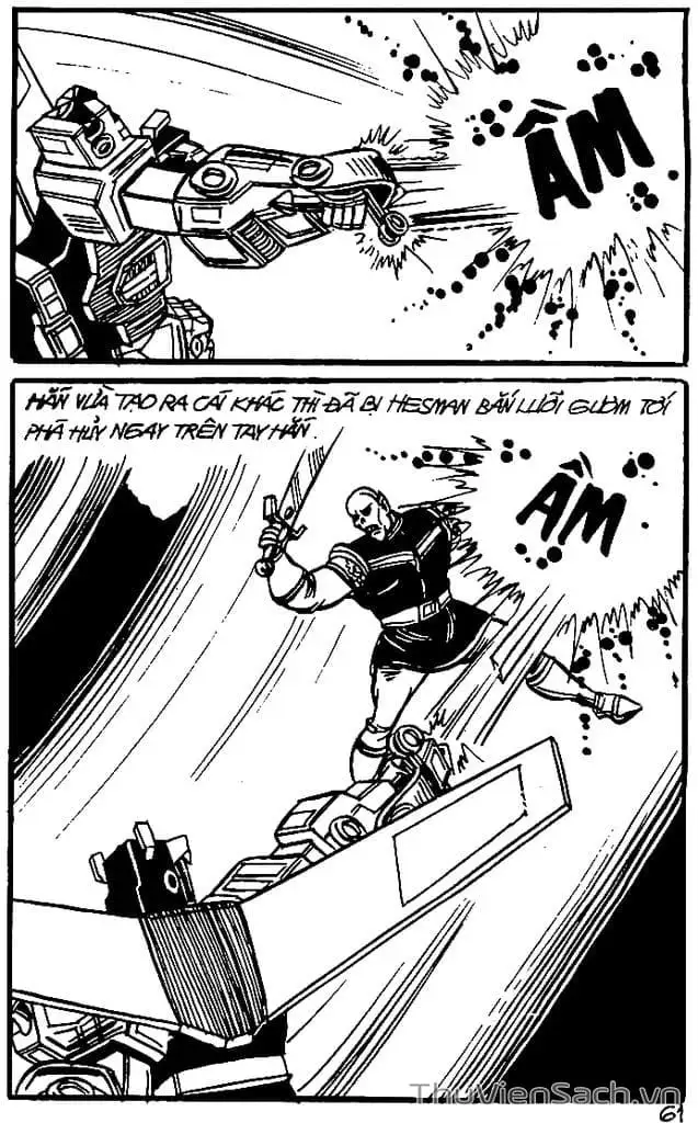 Truyện Tranh Dũng Sĩ Hesman trang 4