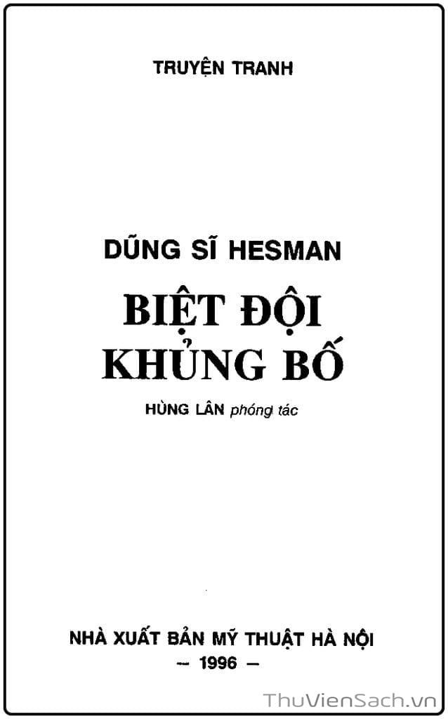 Truyện Tranh Dũng Sĩ Hesman trang 10154