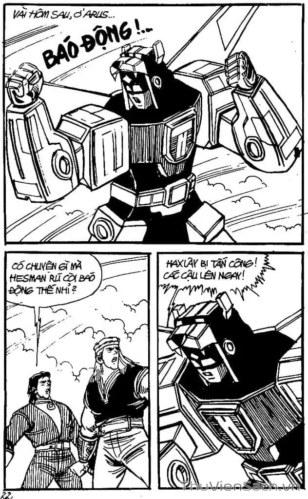 Truyện Tranh Dũng Sĩ Hesman trang 4