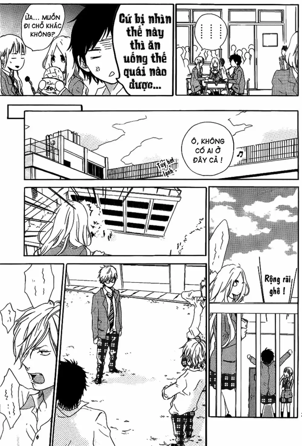 Truyện Tranh Tình Yêu Tuổi Teen Ngọt Ngào - Hibi Chouchou trang 4