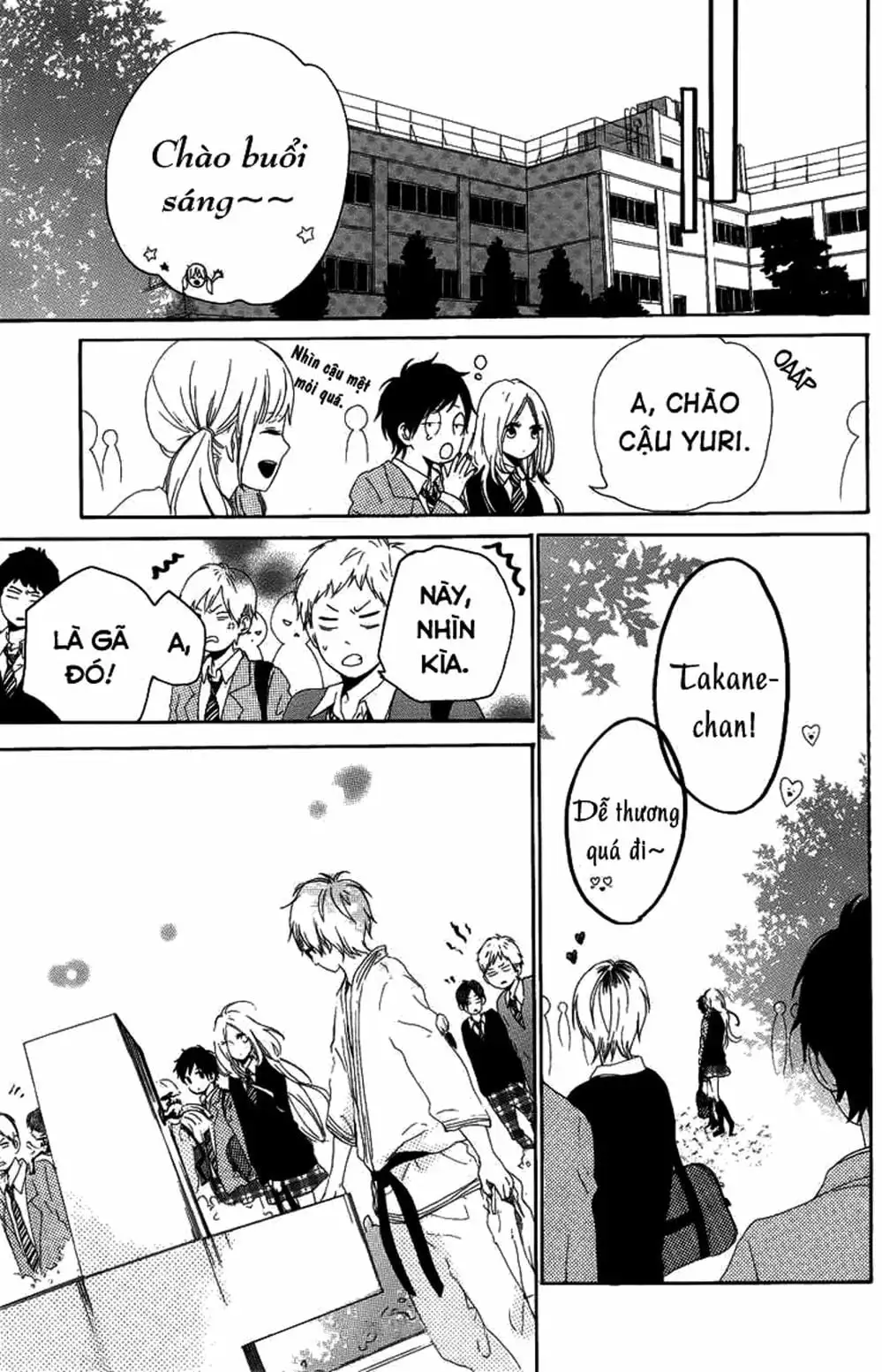 Truyện Tranh Tình Yêu Tuổi Teen Ngọt Ngào - Hibi Chouchou trang 4