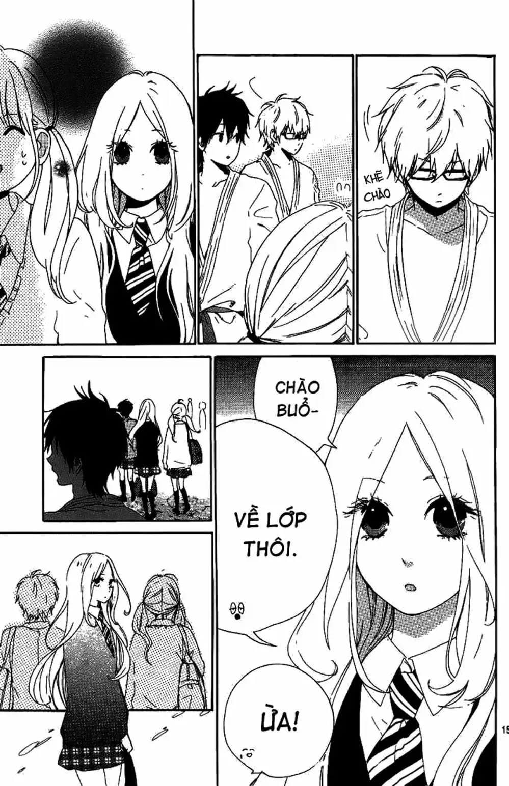 Truyện Tranh Tình Yêu Tuổi Teen Ngọt Ngào - Hibi Chouchou trang 4