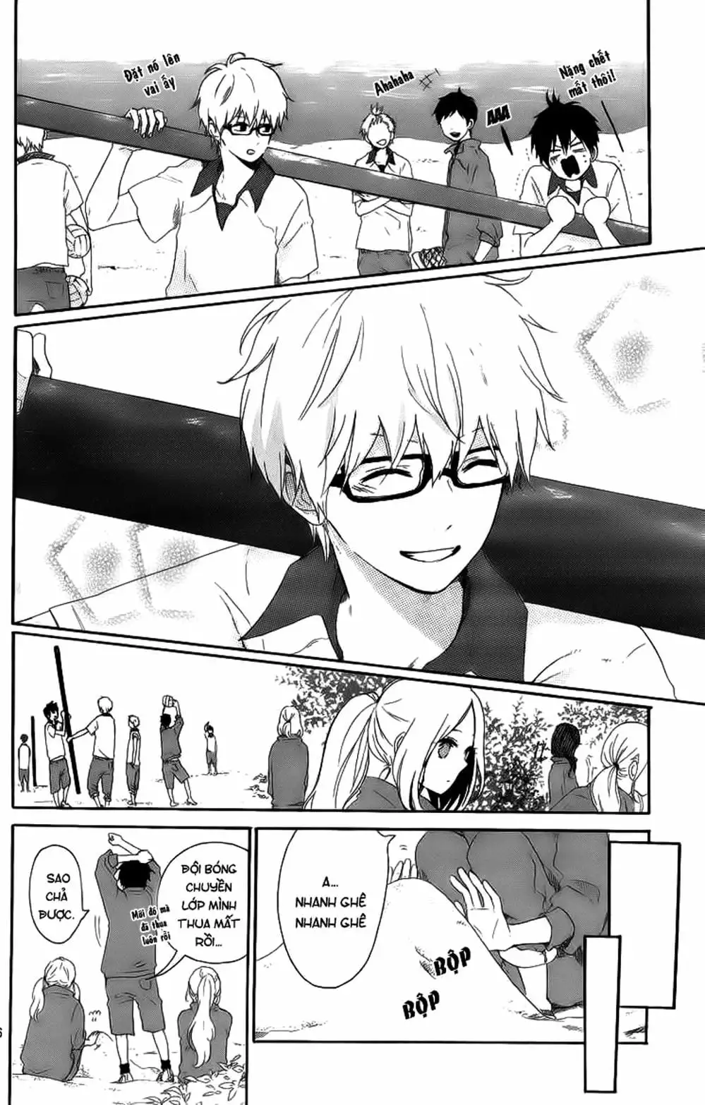 Truyện Tranh Tình Yêu Tuổi Teen Ngọt Ngào - Hibi Chouchou trang 4