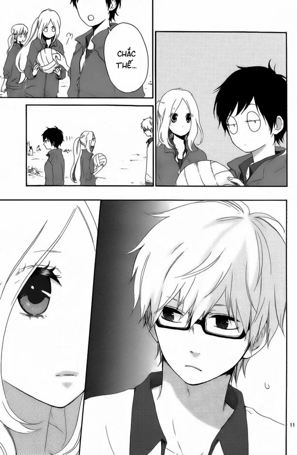 Truyện Tranh Tình Yêu Tuổi Teen Ngọt Ngào - Hibi Chouchou trang 4