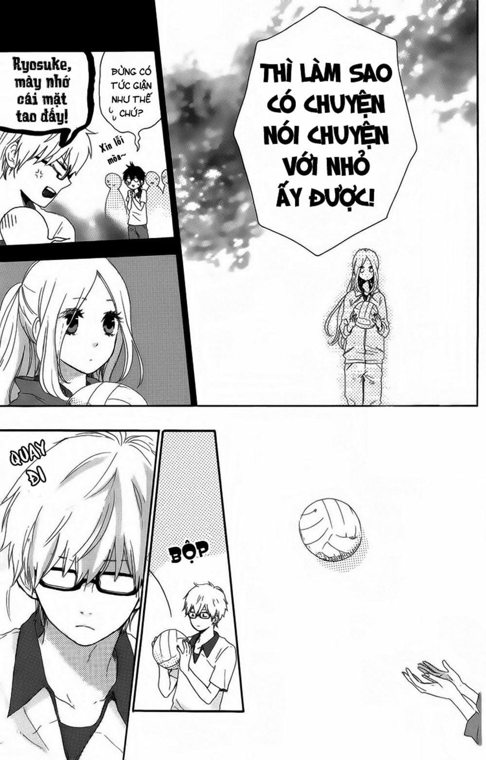 Truyện Tranh Tình Yêu Tuổi Teen Ngọt Ngào - Hibi Chouchou trang 4