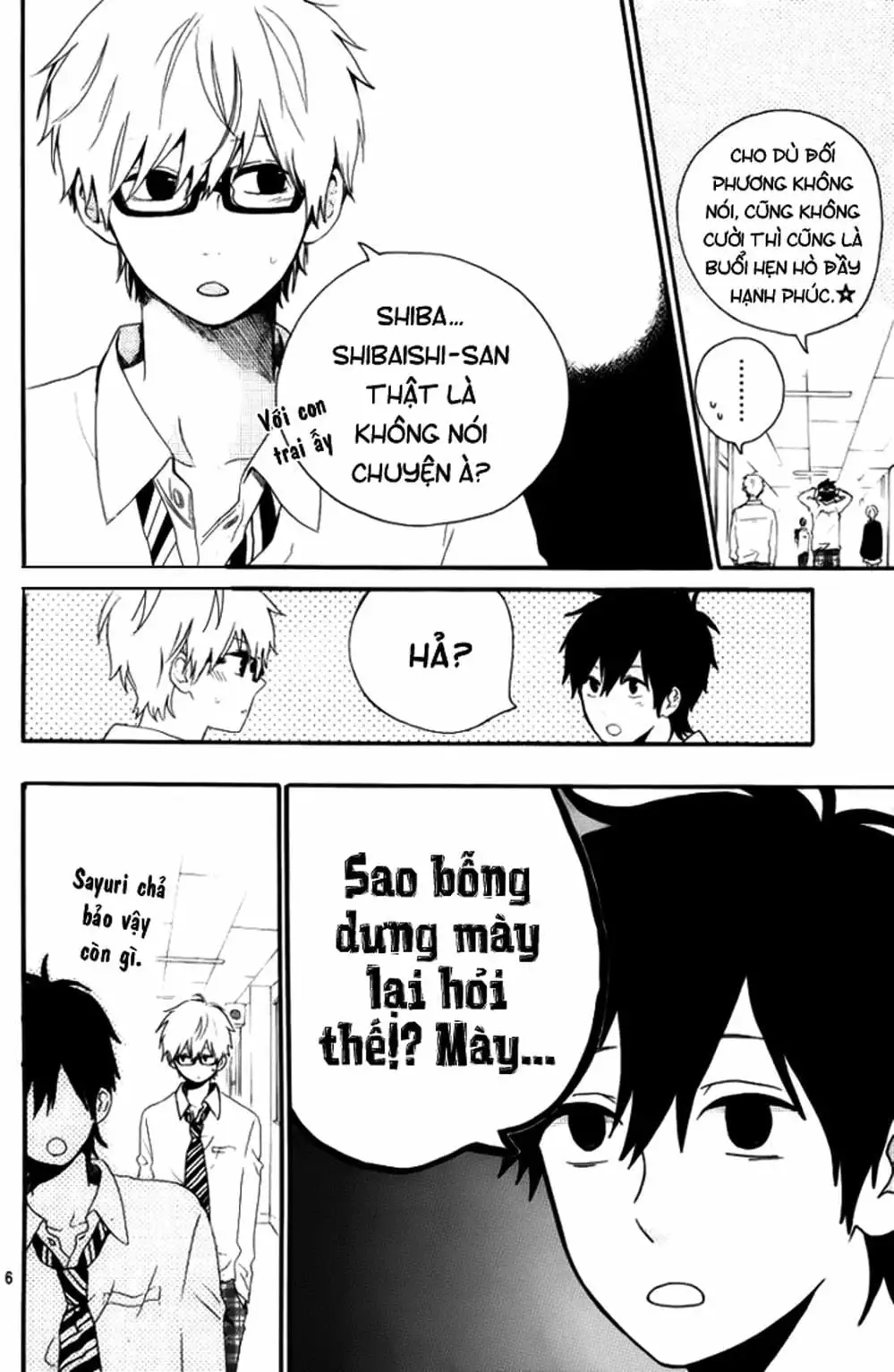 Truyện Tranh Tình Yêu Tuổi Teen Ngọt Ngào - Hibi Chouchou trang 4