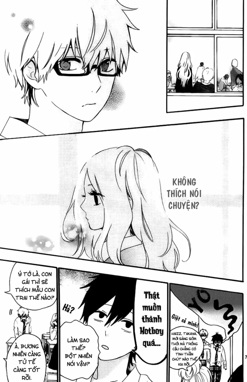 Truyện Tranh Tình Yêu Tuổi Teen Ngọt Ngào - Hibi Chouchou trang 4