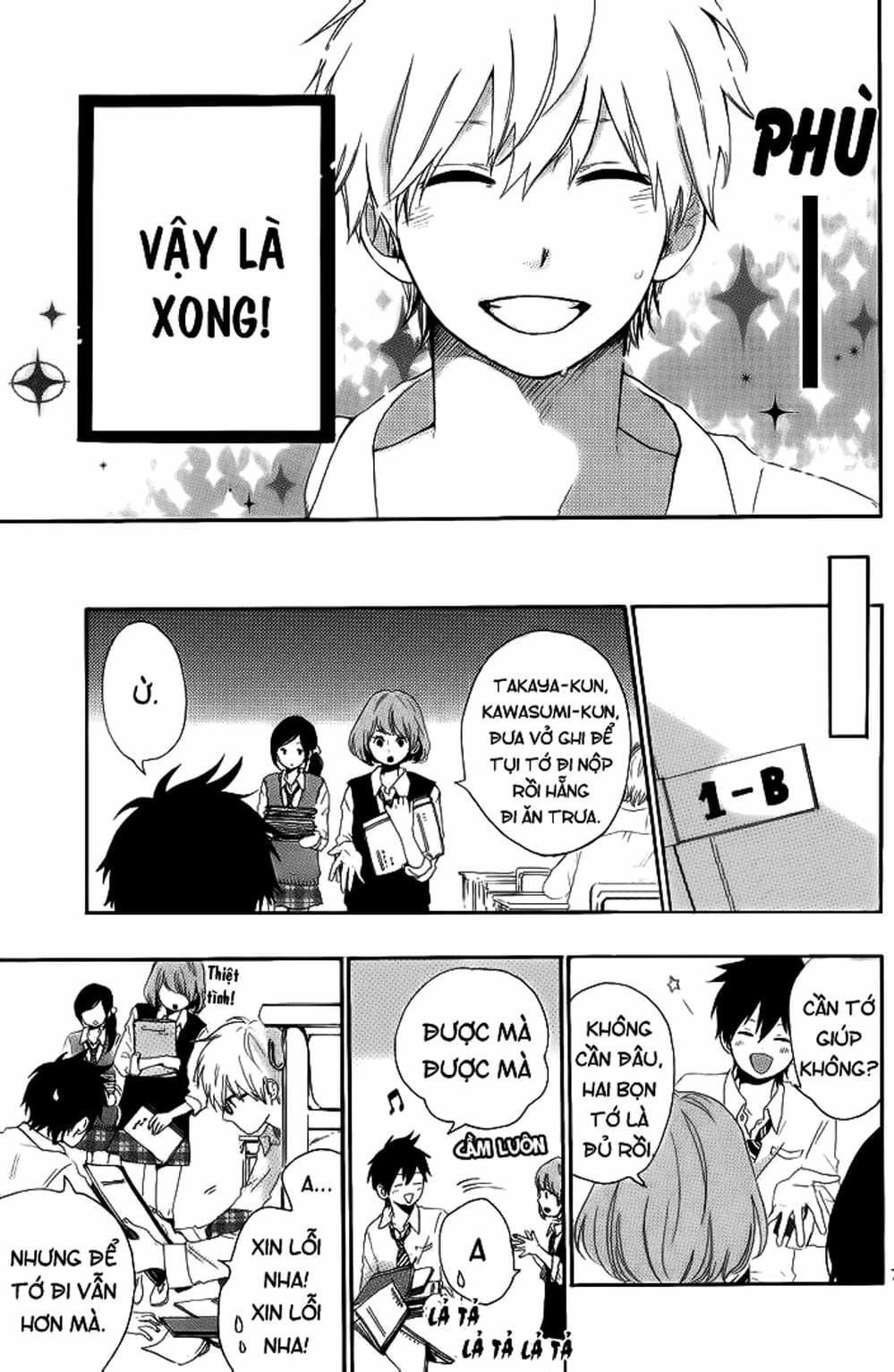 Truyện Tranh Tình Yêu Tuổi Teen Ngọt Ngào - Hibi Chouchou trang 4