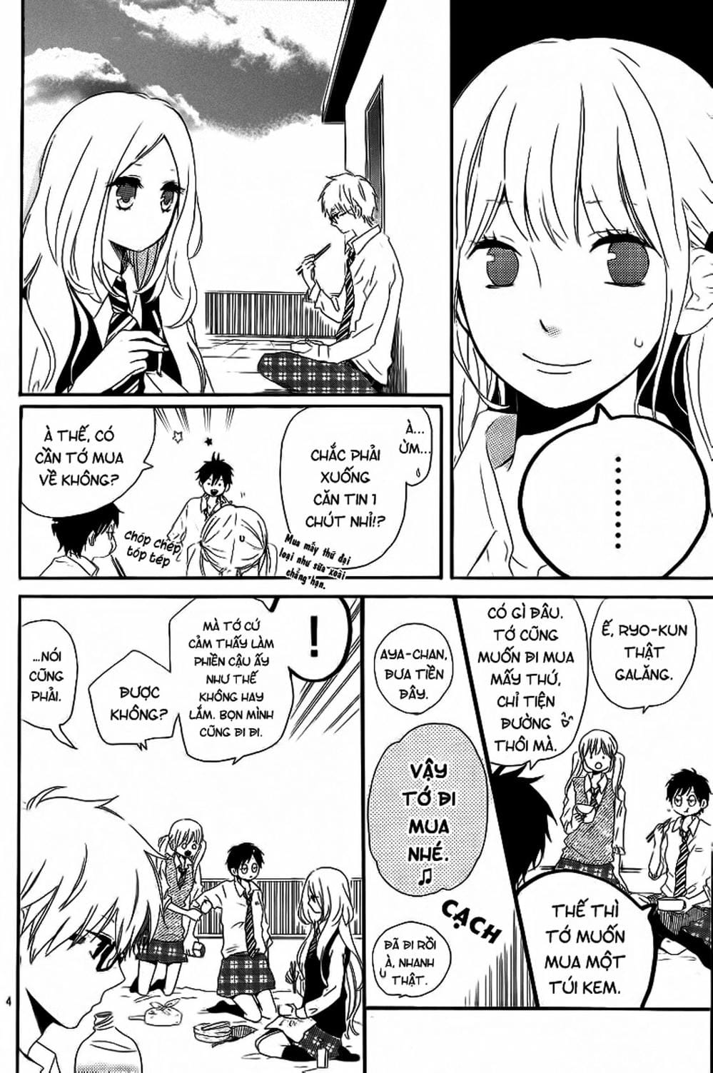 Truyện Tranh Tình Yêu Tuổi Teen Ngọt Ngào - Hibi Chouchou trang 4