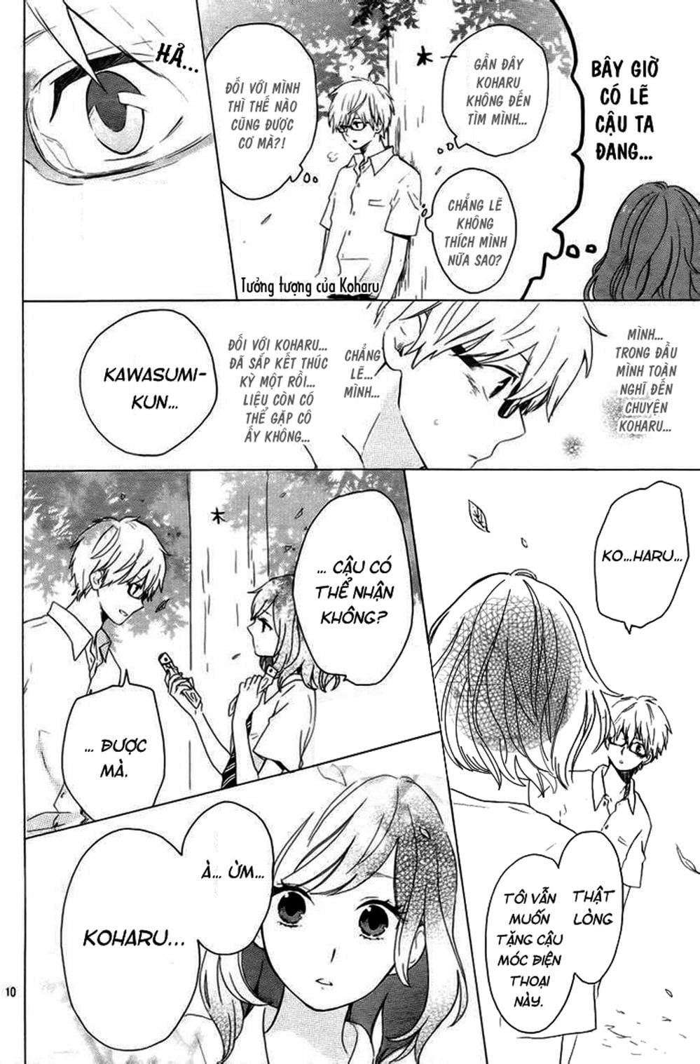 Truyện Tranh Tình Yêu Tuổi Teen Ngọt Ngào - Hibi Chouchou trang 4