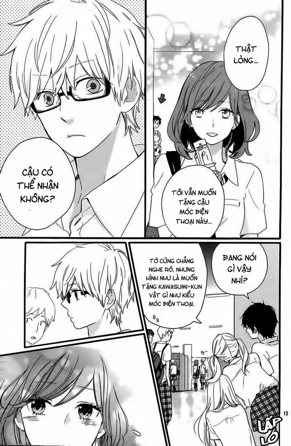 Truyện Tranh Tình Yêu Tuổi Teen Ngọt Ngào - Hibi Chouchou trang 4