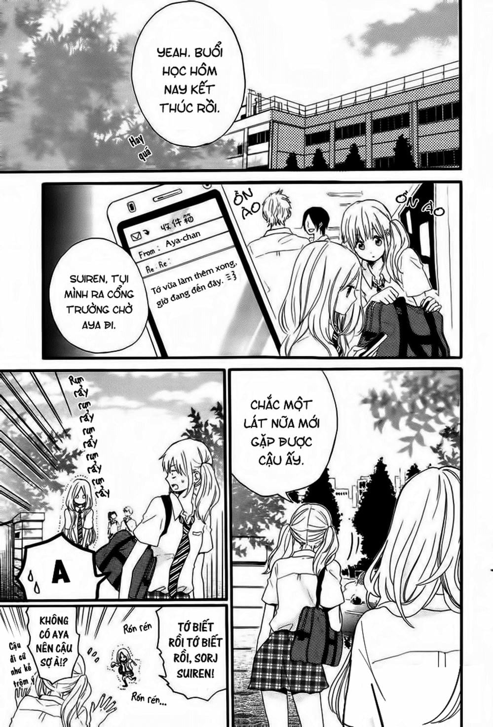 Truyện Tranh Tình Yêu Tuổi Teen Ngọt Ngào - Hibi Chouchou trang 4