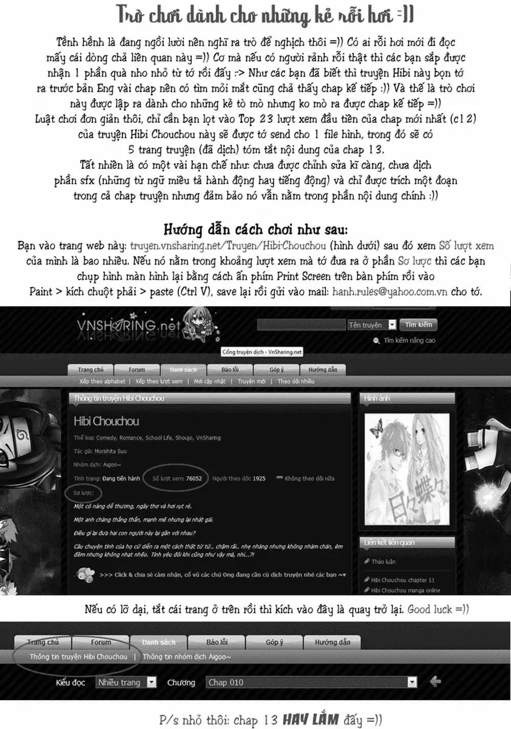 Truyện Tranh Tình Yêu Tuổi Teen Ngọt Ngào - Hibi Chouchou trang 4