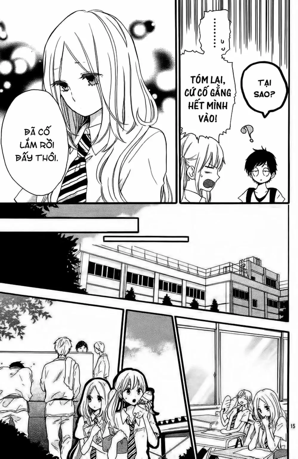 Truyện Tranh Tình Yêu Tuổi Teen Ngọt Ngào - Hibi Chouchou trang 4