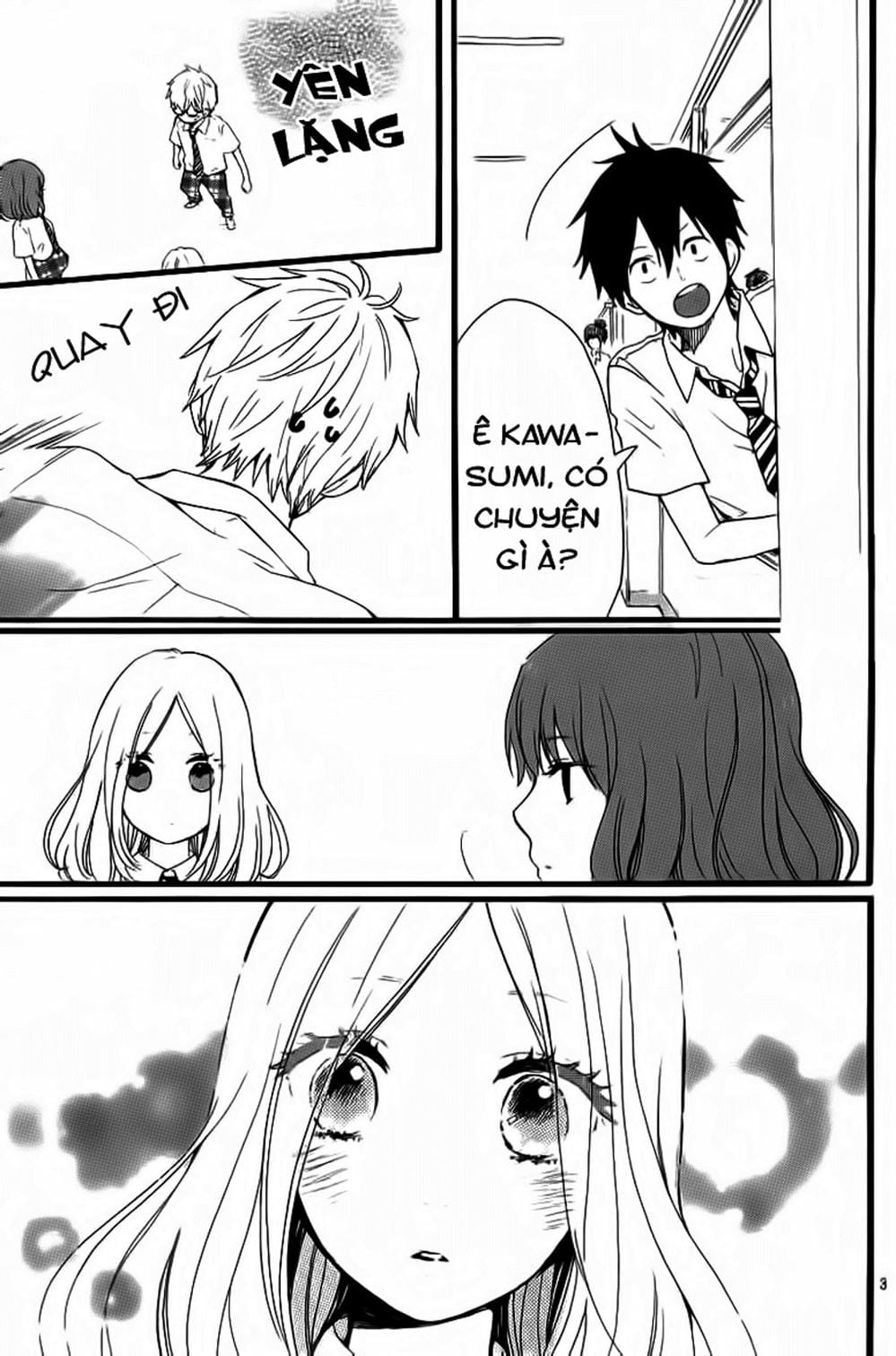 Truyện Tranh Tình Yêu Tuổi Teen Ngọt Ngào - Hibi Chouchou trang 4