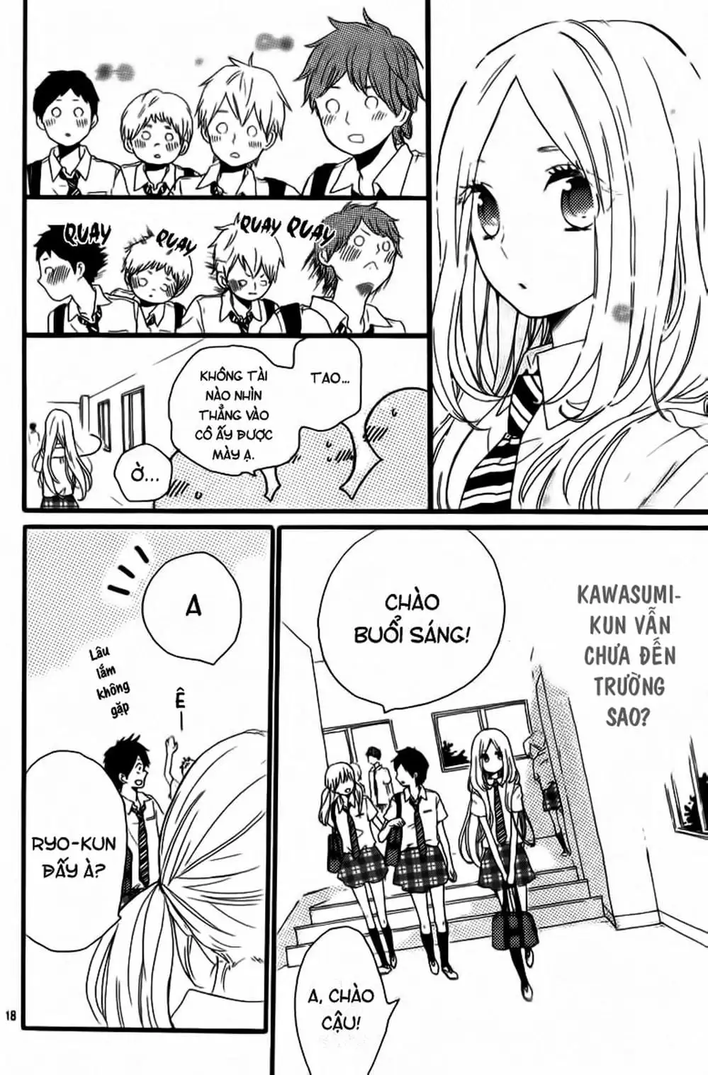 Truyện Tranh Tình Yêu Tuổi Teen Ngọt Ngào - Hibi Chouchou trang 4