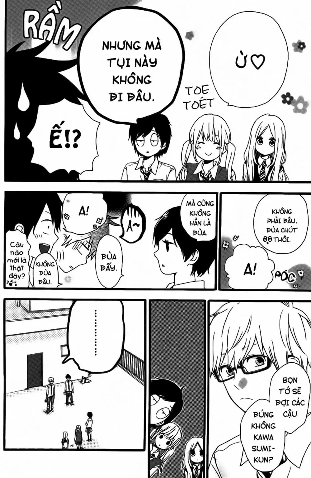 Truyện Tranh Tình Yêu Tuổi Teen Ngọt Ngào - Hibi Chouchou trang 4