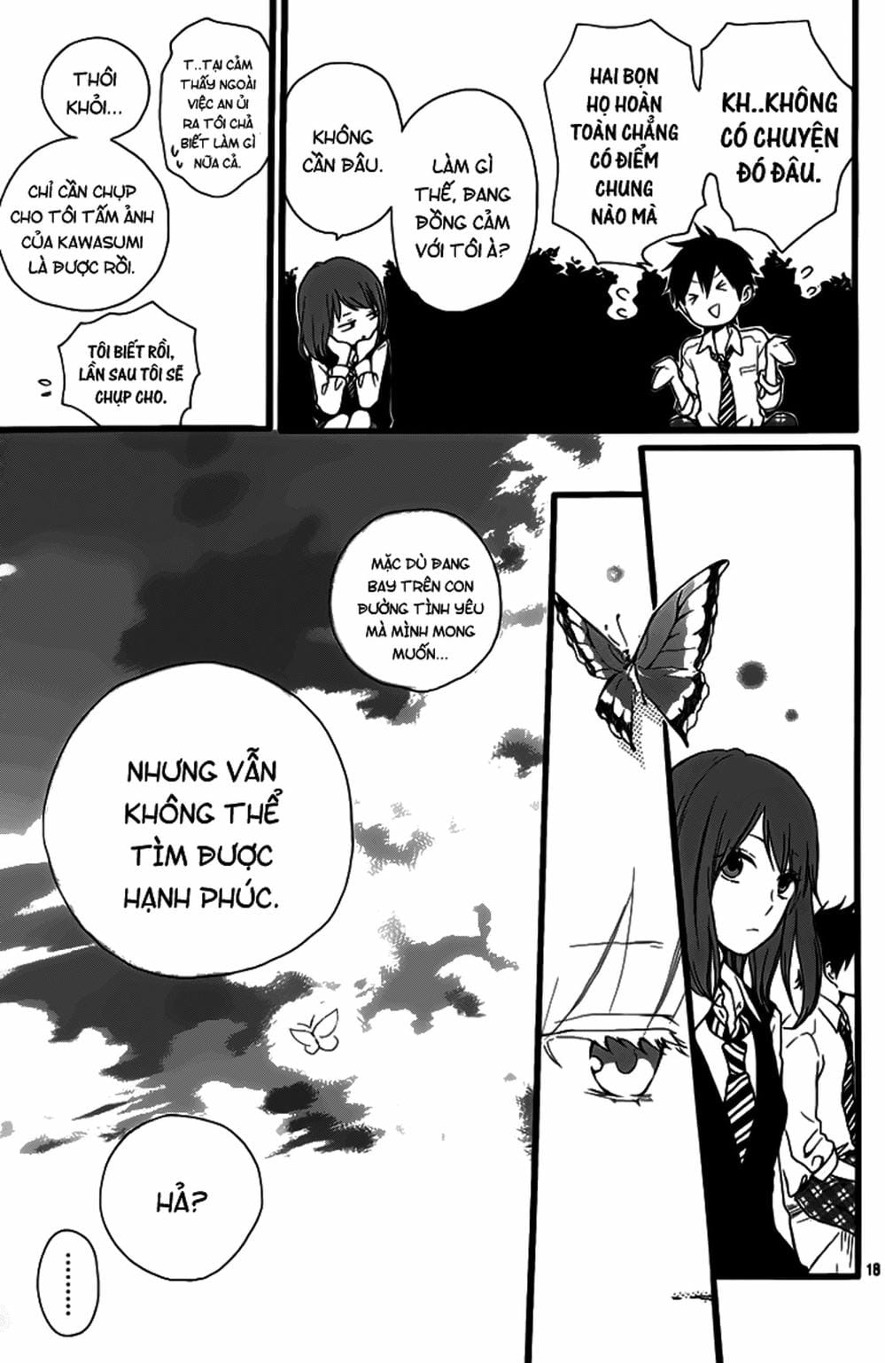 Truyện Tranh Tình Yêu Tuổi Teen Ngọt Ngào - Hibi Chouchou trang 4