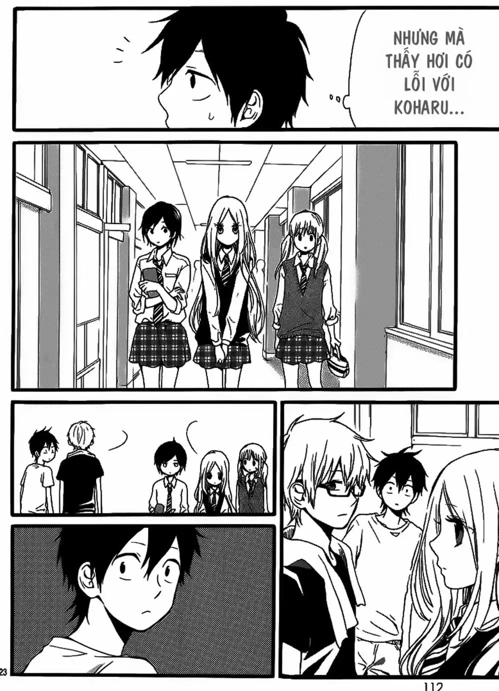 Truyện Tranh Tình Yêu Tuổi Teen Ngọt Ngào - Hibi Chouchou trang 4