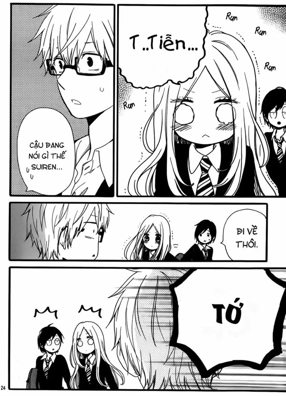 Truyện Tranh Tình Yêu Tuổi Teen Ngọt Ngào - Hibi Chouchou trang 4