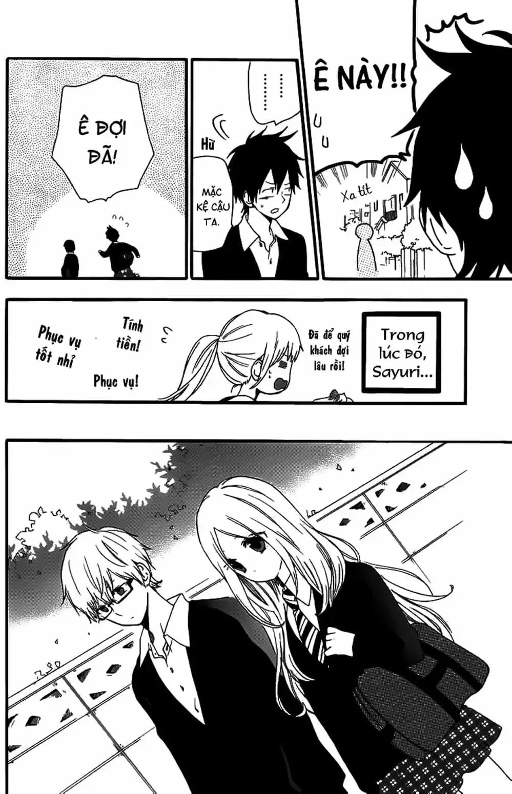 Truyện Tranh Tình Yêu Tuổi Teen Ngọt Ngào - Hibi Chouchou trang 4