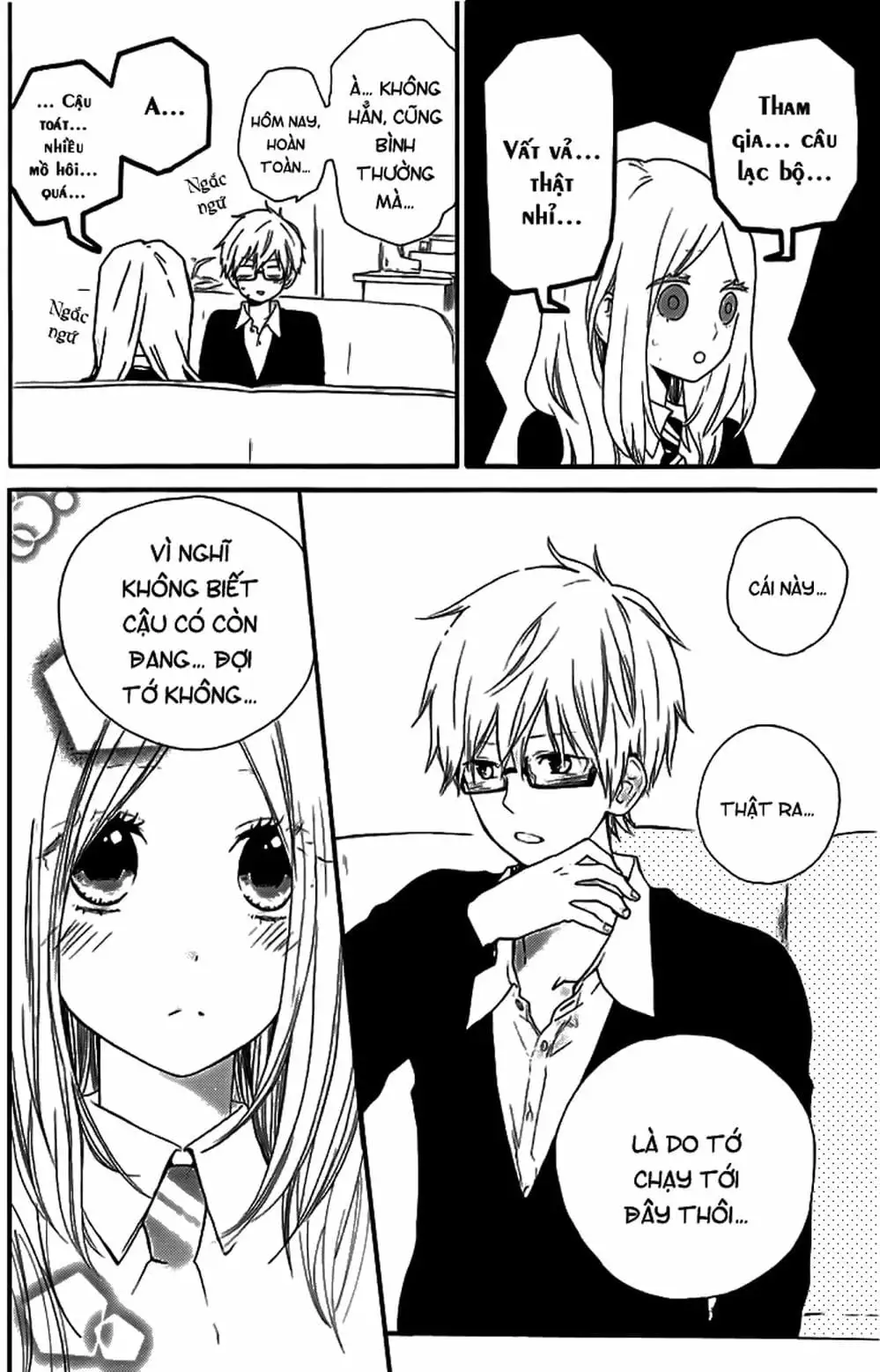 Truyện Tranh Tình Yêu Tuổi Teen Ngọt Ngào - Hibi Chouchou trang 4